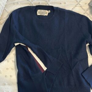 Tory Sport Light Wool Sweater w/side detail
